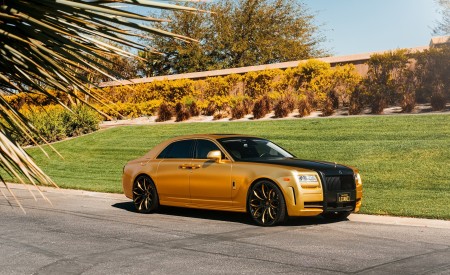 Custom Wrapped Rolls Royce Ghost on LZ-771