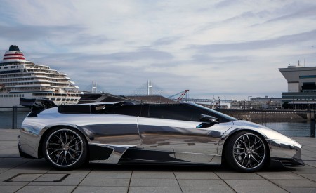 Chrome Lamborghini LP640 on Lexani Wheels