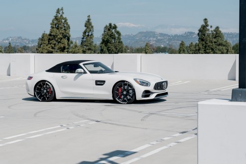 Mercedes GTC on Lexani Stuttgart wheels